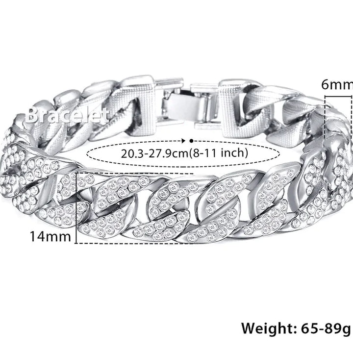Curb Cuban Chain Bracelet