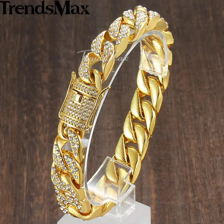 Curb Cuban Chain Bracelet